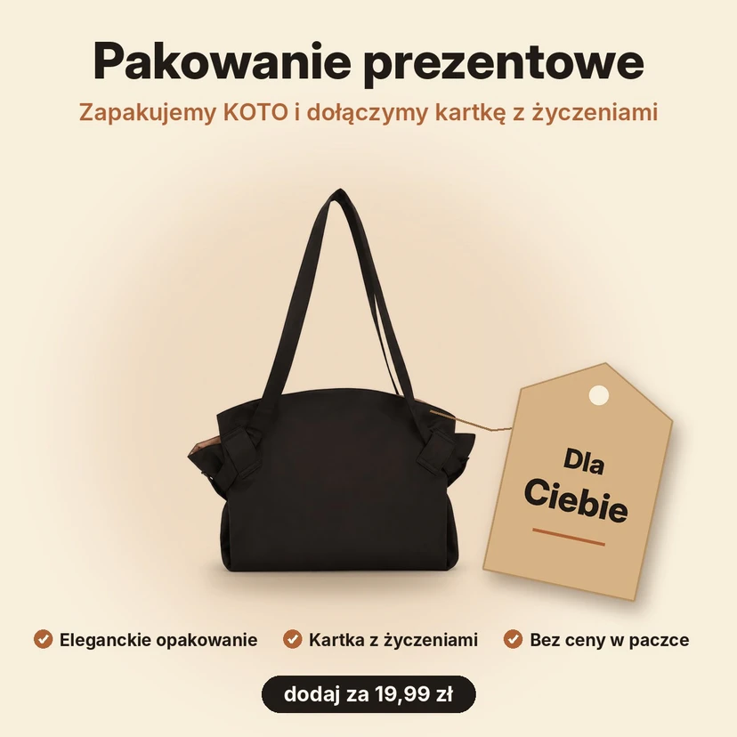Torba KOTO z zawieszką „Dla Ciebie”
